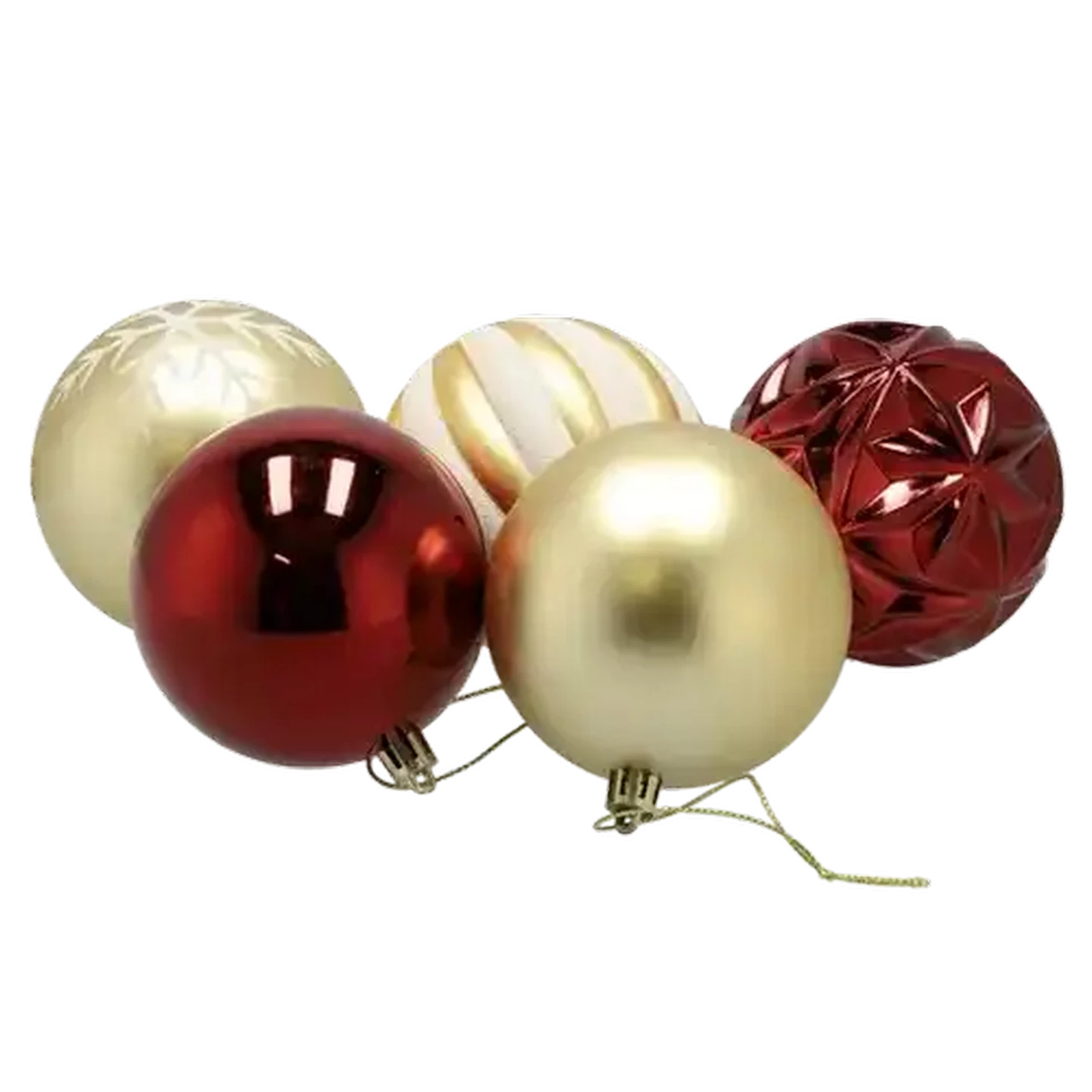 Image of Santa's Choice Mixed Baubles 47 Piece