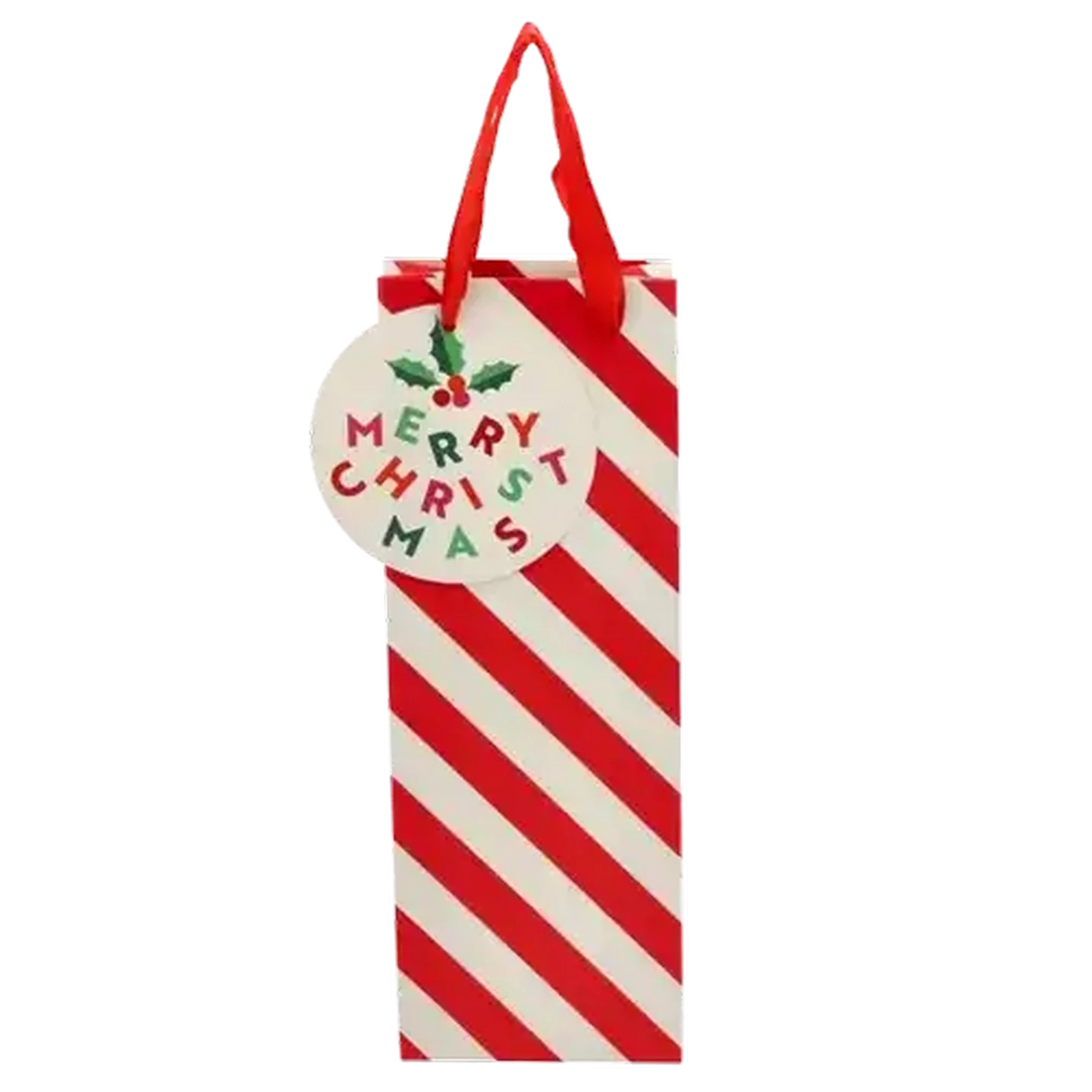 Image of Christmas Bottle Gift Bag