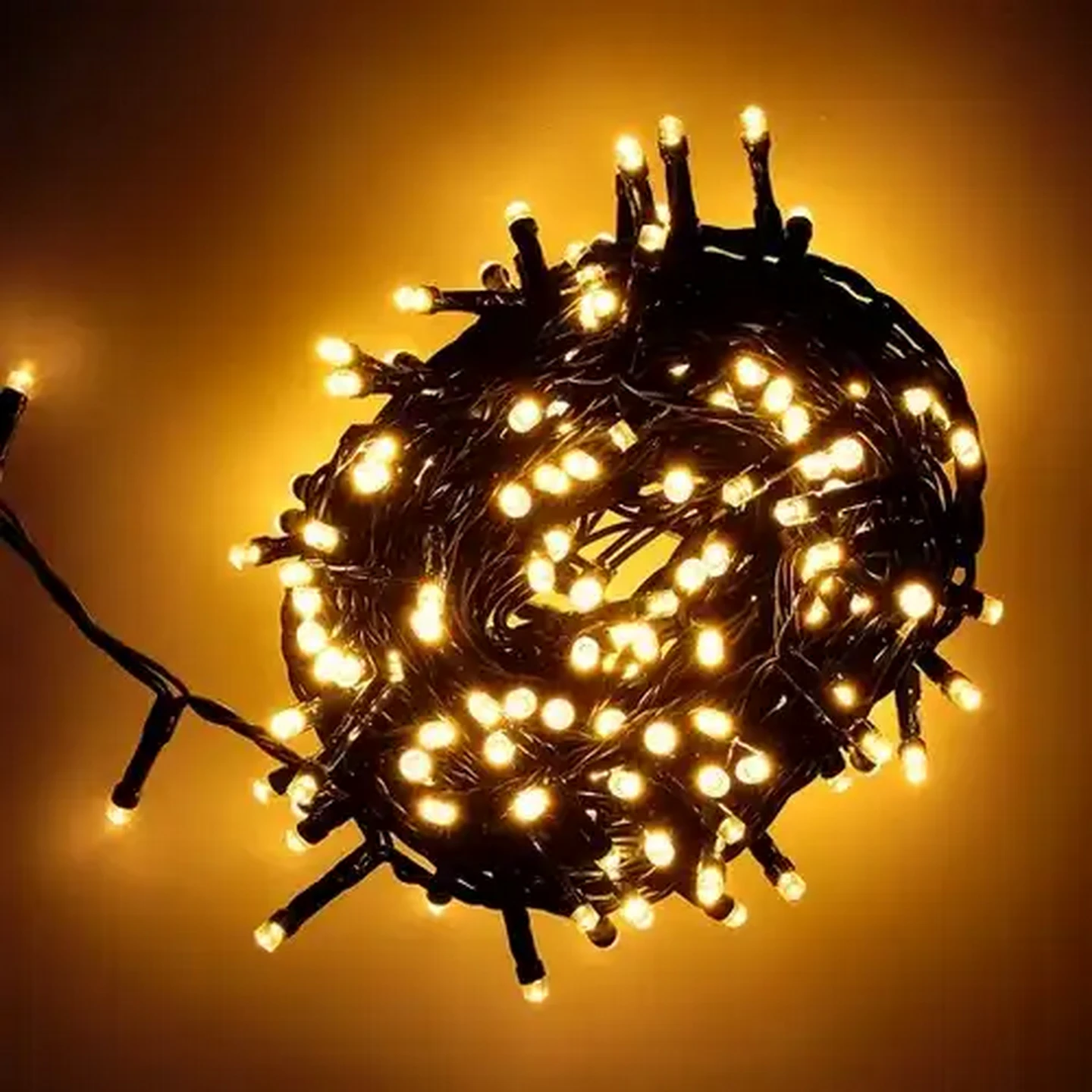 Image of Micro Warm White LED Bulb Lights 10m