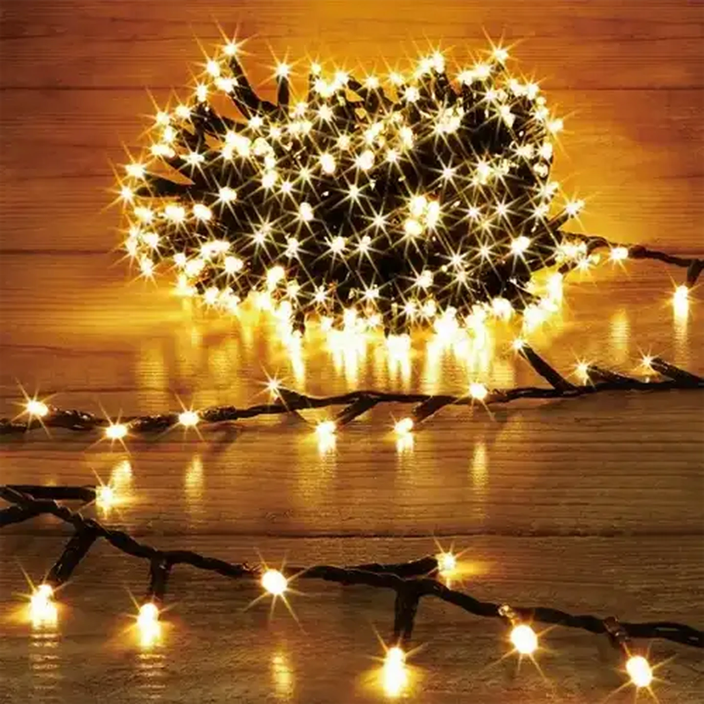 Image of Cluster Warm White LED Lights 7.5m