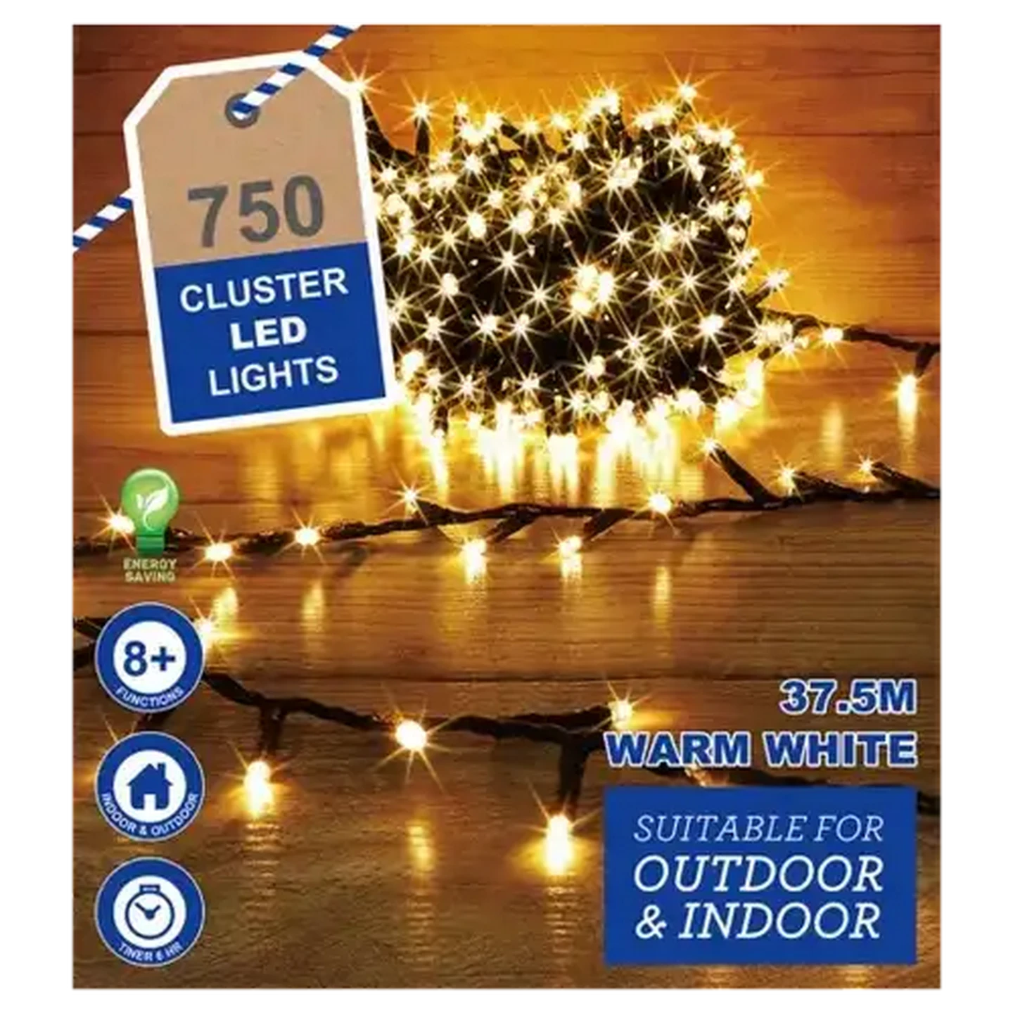Checkers Sixty60 | Cluster Warm White LED String Lights 750 Piece