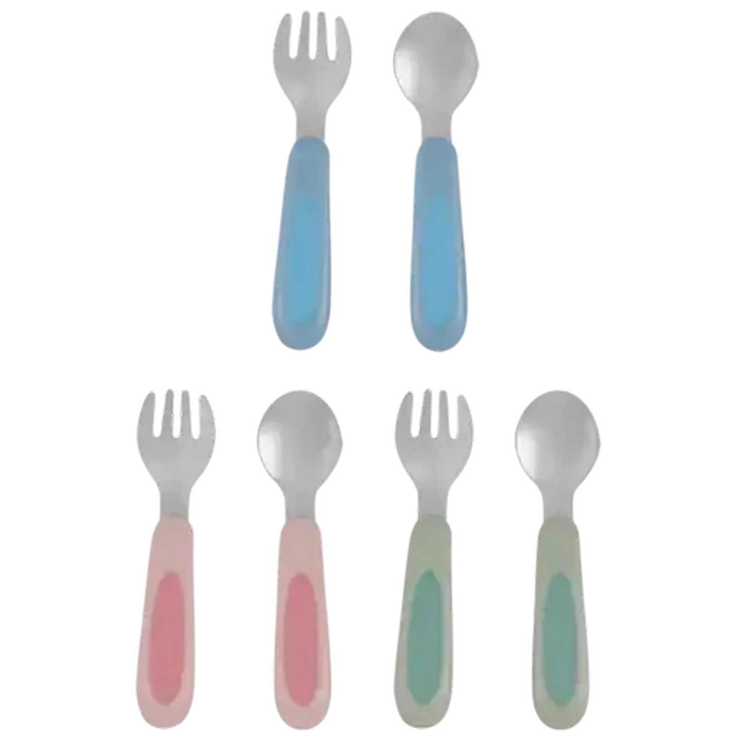 Image of Jolly Tots Fork & Spoon 2 Pack (Colour May Vary)
