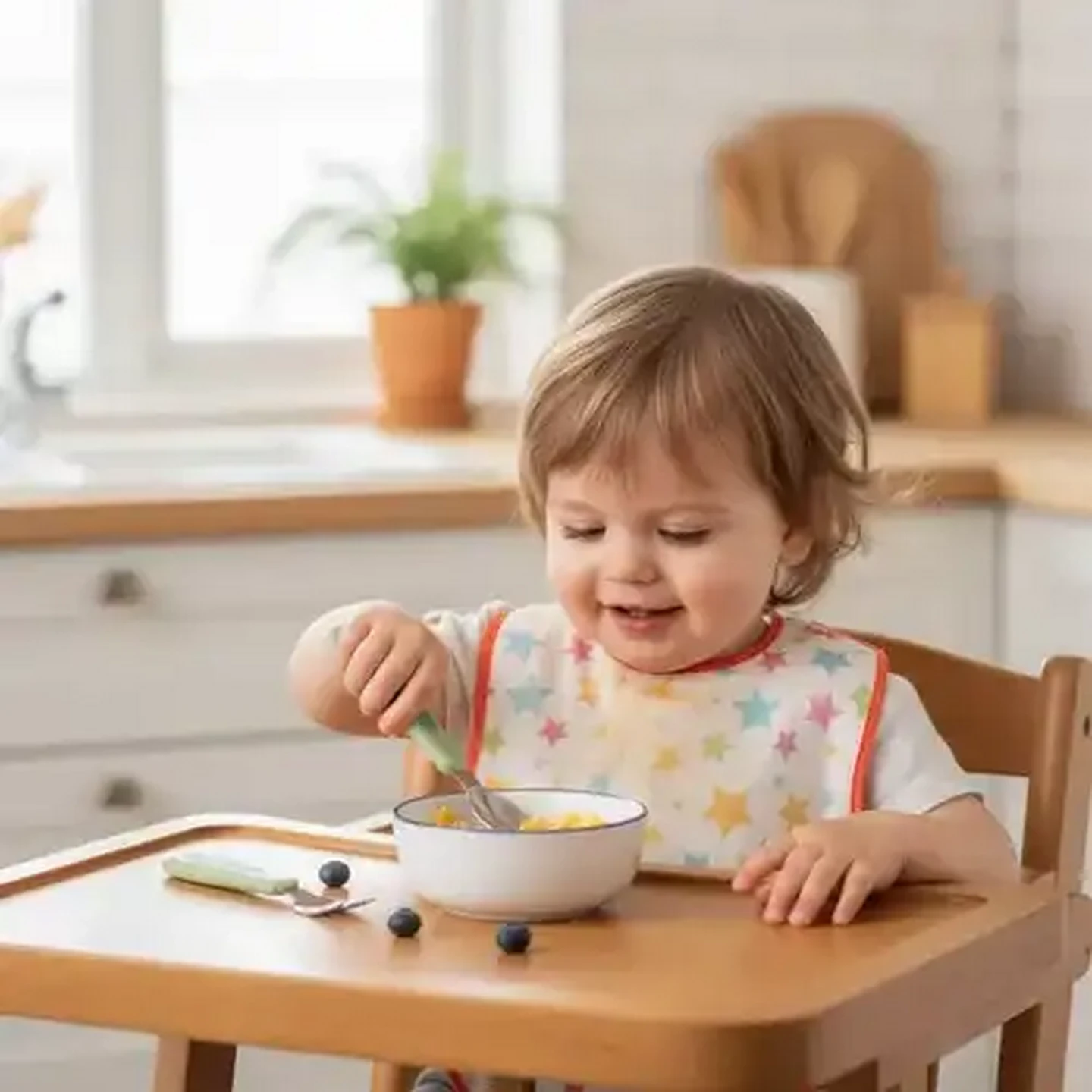 Image of Jolly Tots Fork & Spoon 2 Pack (Colour May Vary)