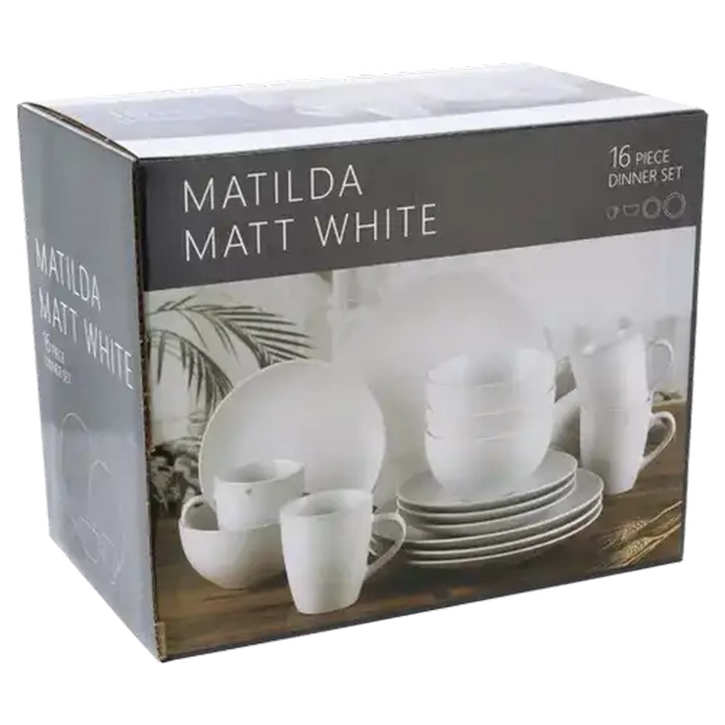 Checkers Sixty60 | Matilda Matt White Dinner Set 16 Piece