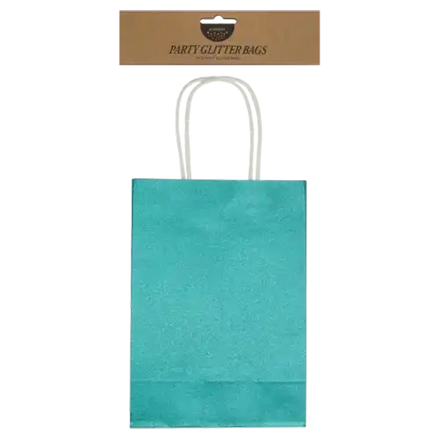 Image of Occasions Jade Glitter Party Gift Bags 5 Piece