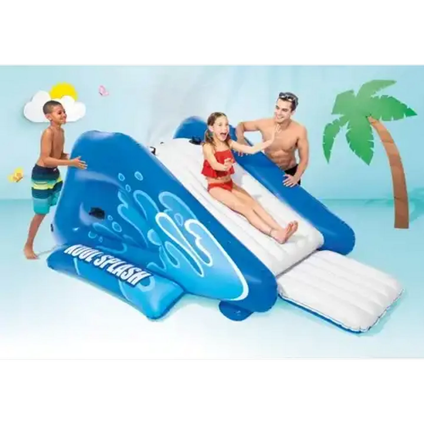 Image of Intex Kool Splash Pool Water Slide