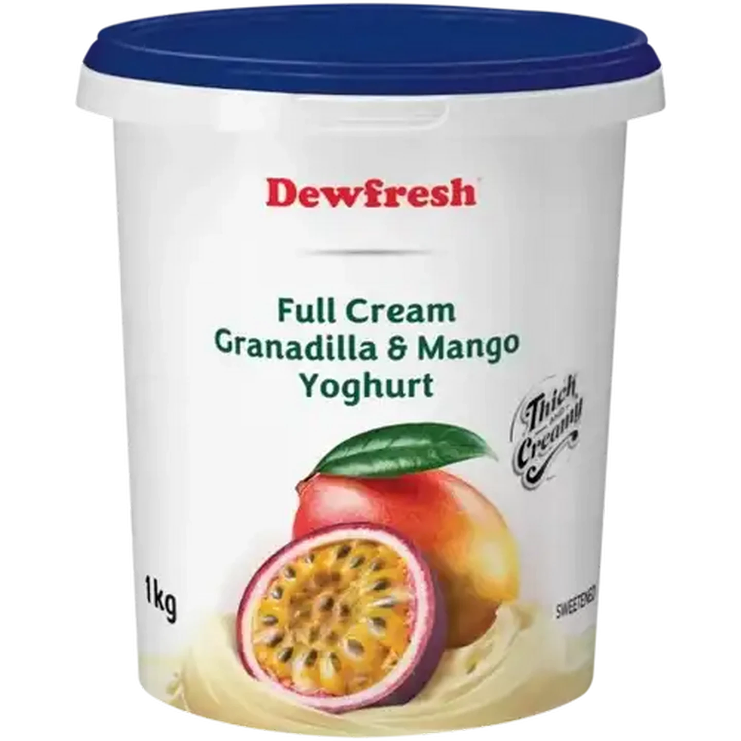 Checkers Sixty60 | Dewfresh Granadilla & Mango Full Cream Yoghurt 1kg