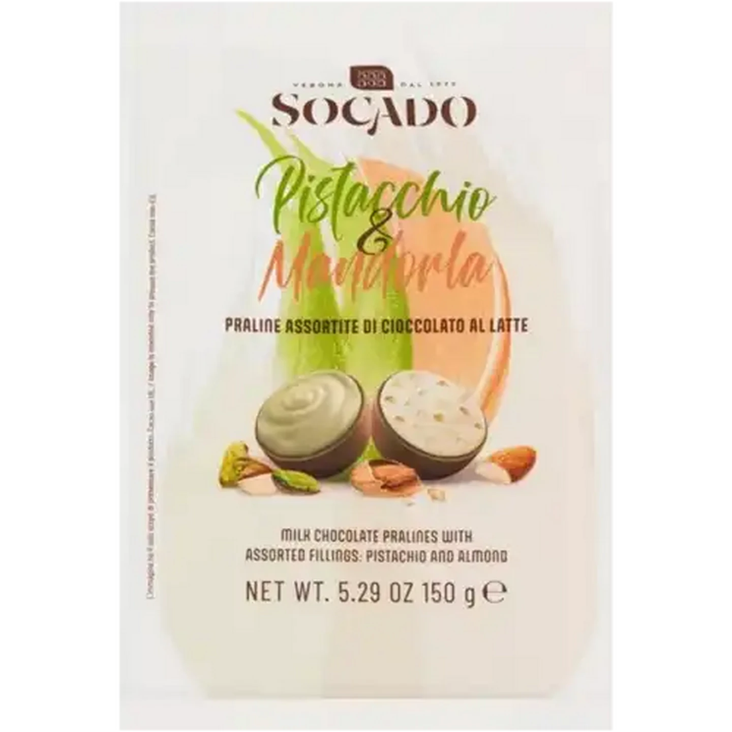 Checkers Sixty60 | Socado Pistacchio & Mandorla Milk Chocolate