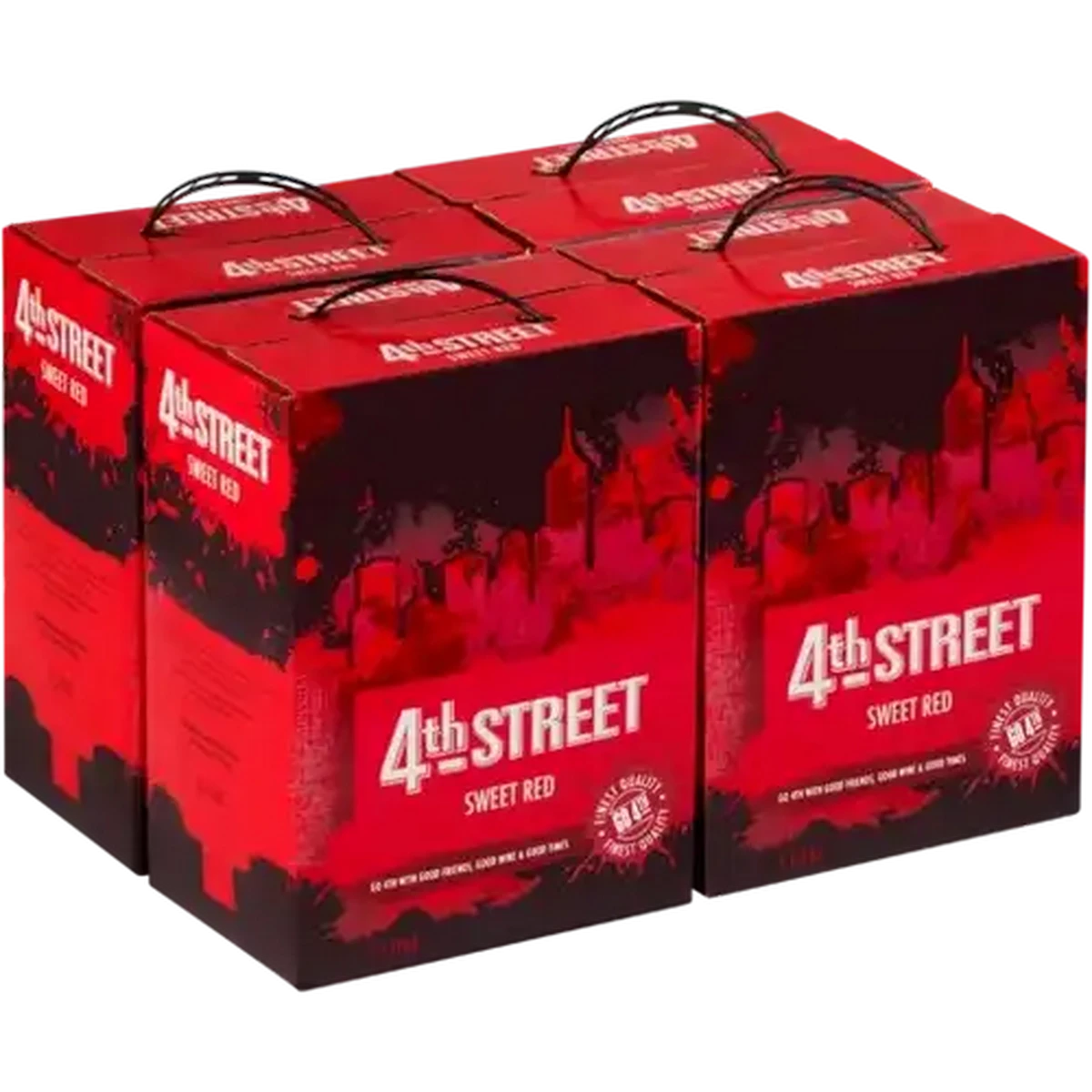 Checkers Sixty60 | 4th STREET Sweet Red Wine Boxes 4 x 5L