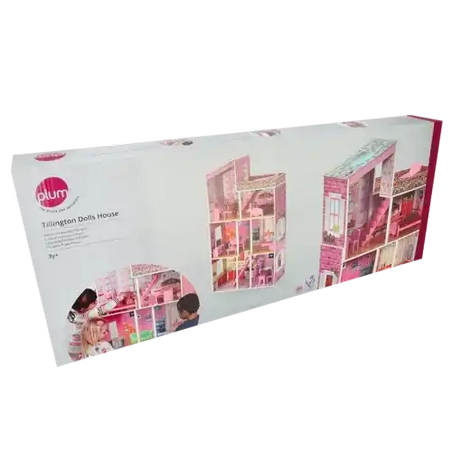 ジグソーパズル　QUEEN MARYS DOLLS HOUSE 木枠付き　完成品 Checkers Sixty60 | Plum Wooden Doll House