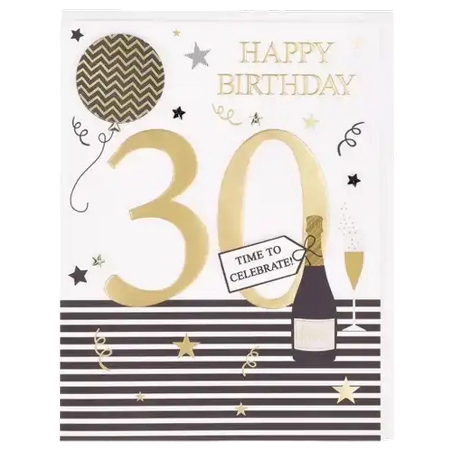 Checkers Sixty60 | Gigantic Happy 30th Birthday Fizz Card