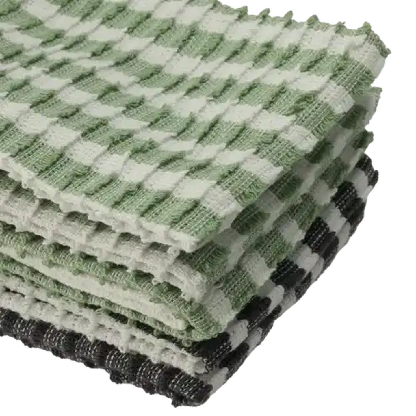 Image of Essentials London Terry Kitchen Swabs 30 x 30cm 5-Pack (Colour May Vary)