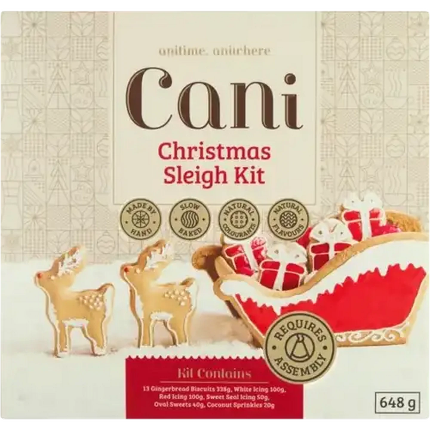 Checkers Sixty60 | Cani Christmas Sleigh Kit 648g