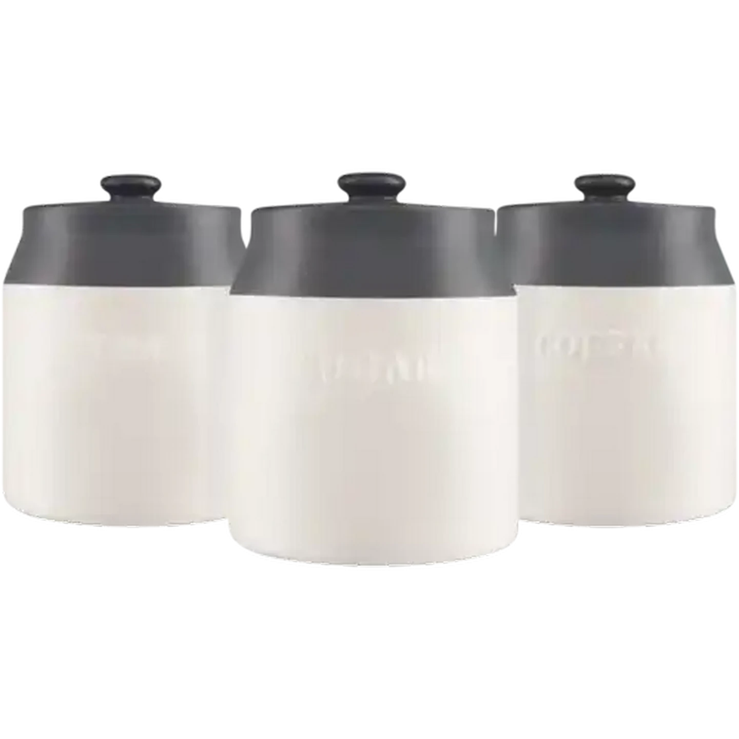 Image of Tea, Coffee & Sugar Canister Set 3 Piece
