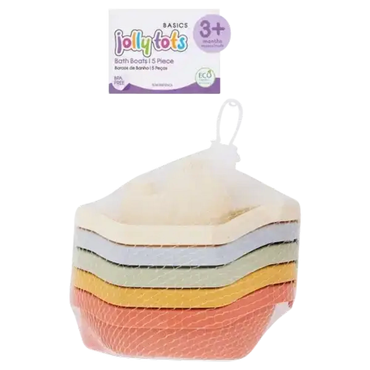 Checkers Sixty60 | Jolly Tots Bath Boats 3 Months + 5-Pack