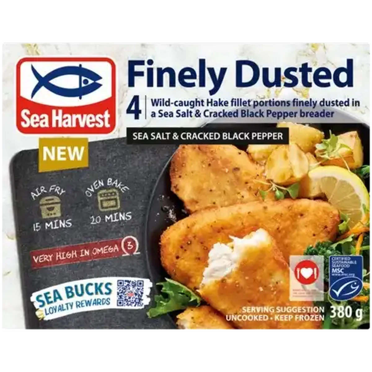 Checkers Sixty60 | Sea Harvest Sea Salt & Cracked Black Pepper Frozen ...