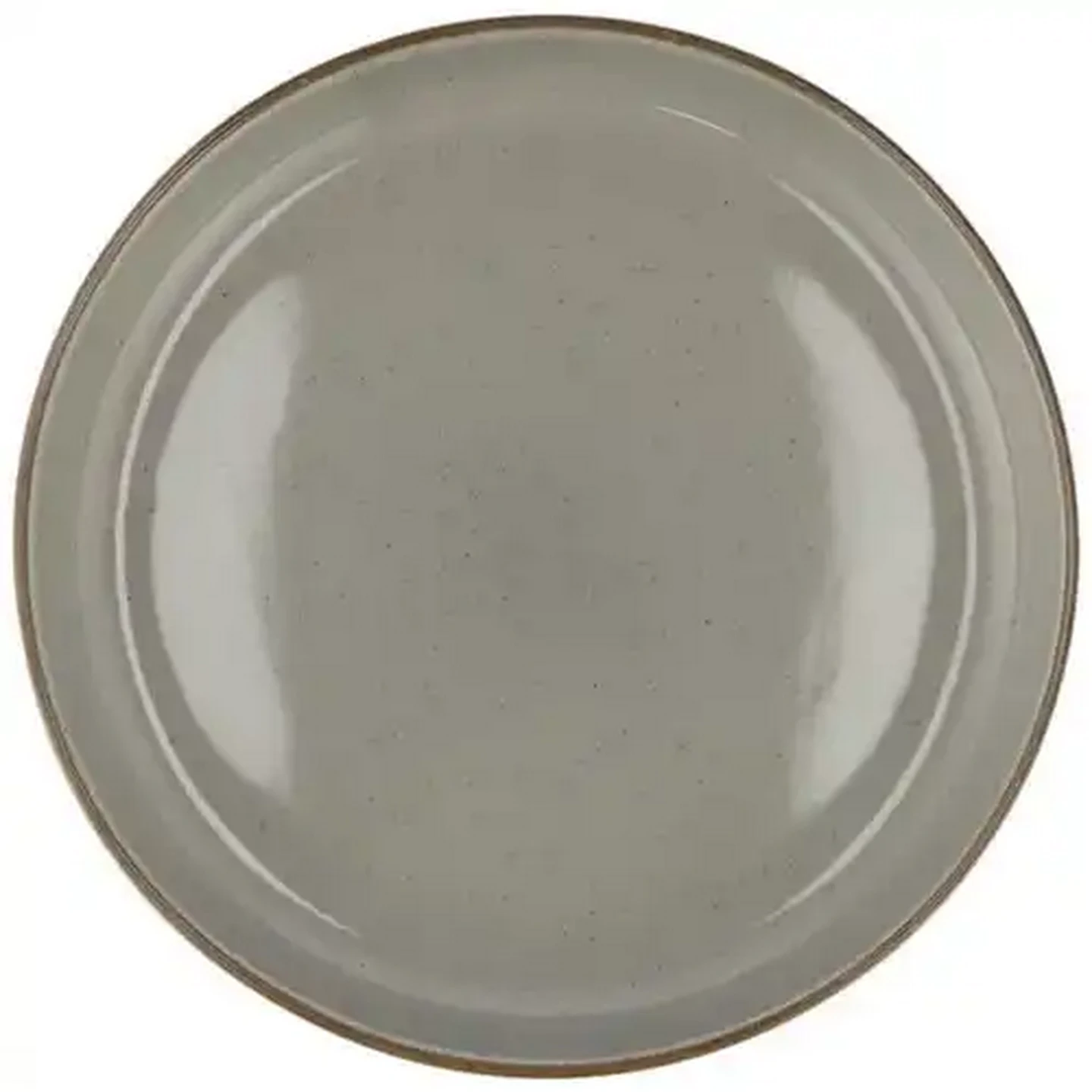 Image of Rustic Dark Grey Side Plates 21cm 4-Pack