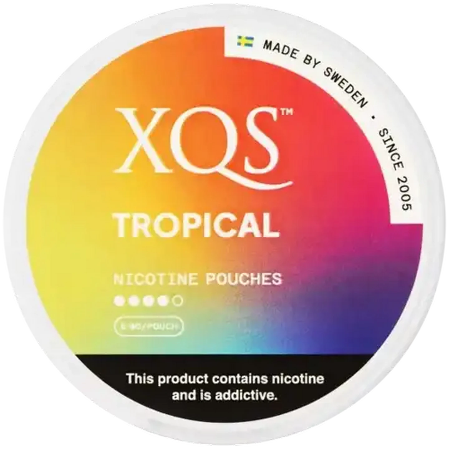 ボニック Checkers Sixty60 | XQS Tropical 8mg Nicotine Pouches 20 Pack (Non