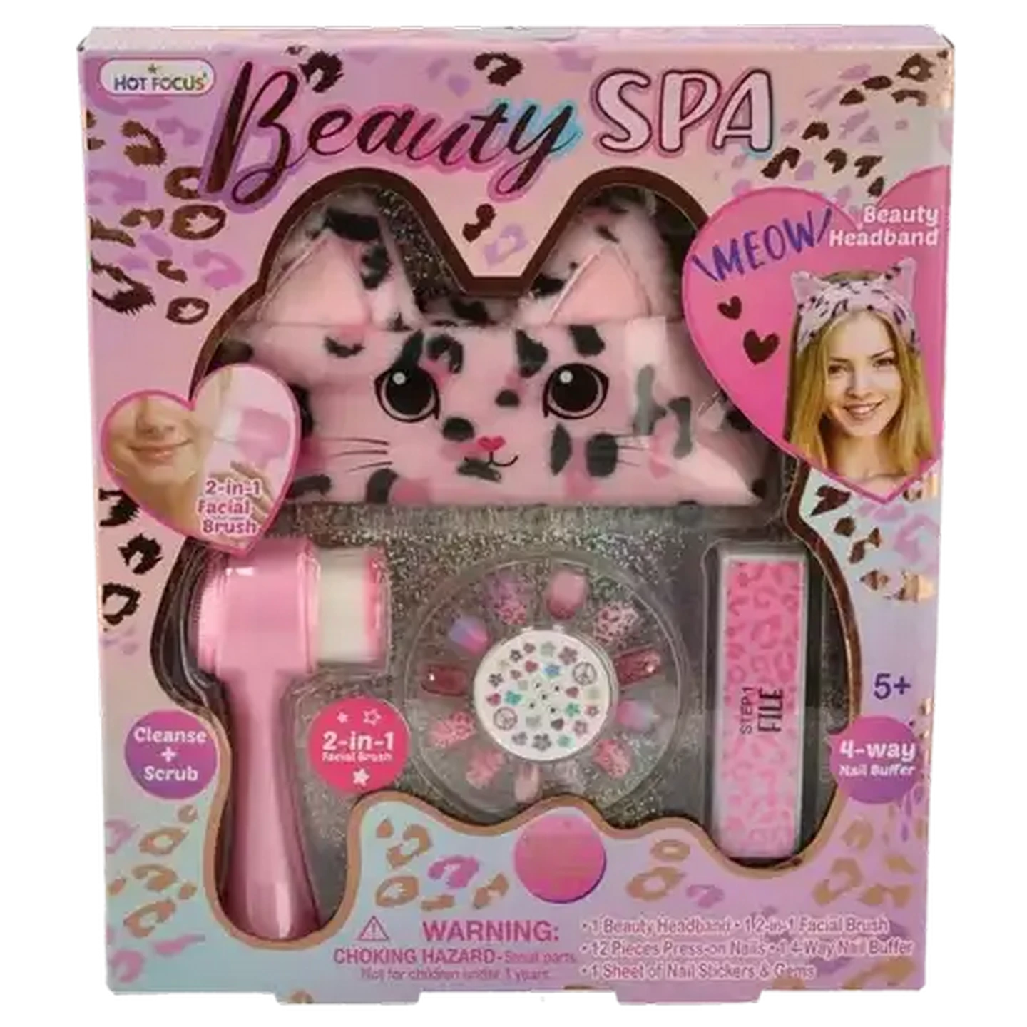 Image of Hot Focus Beauty Spa Set (Design May Vary)