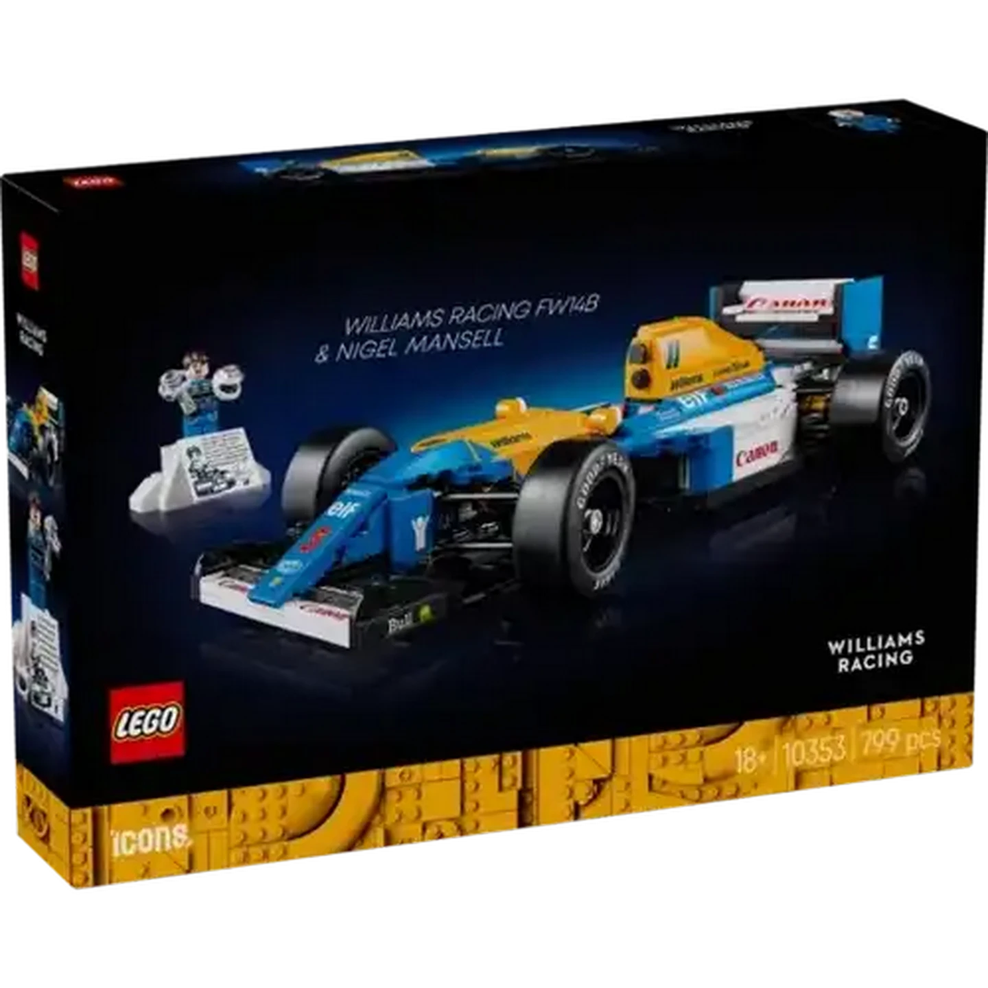 Checkers Sixty60 | LEGO® ICONS™ Williams Racing FW14B & Nigel