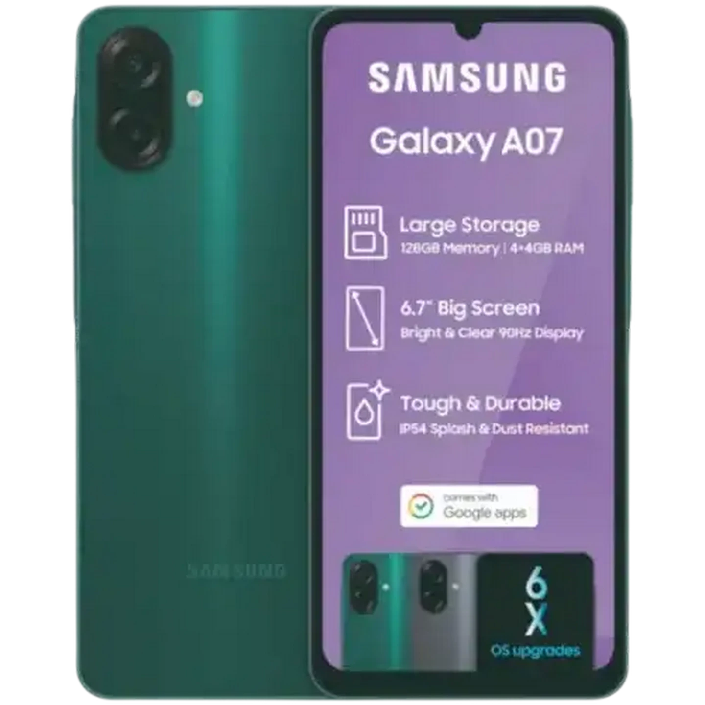 Checkers Sixty60 | Samsung Galaxy A07 Green Smartphone