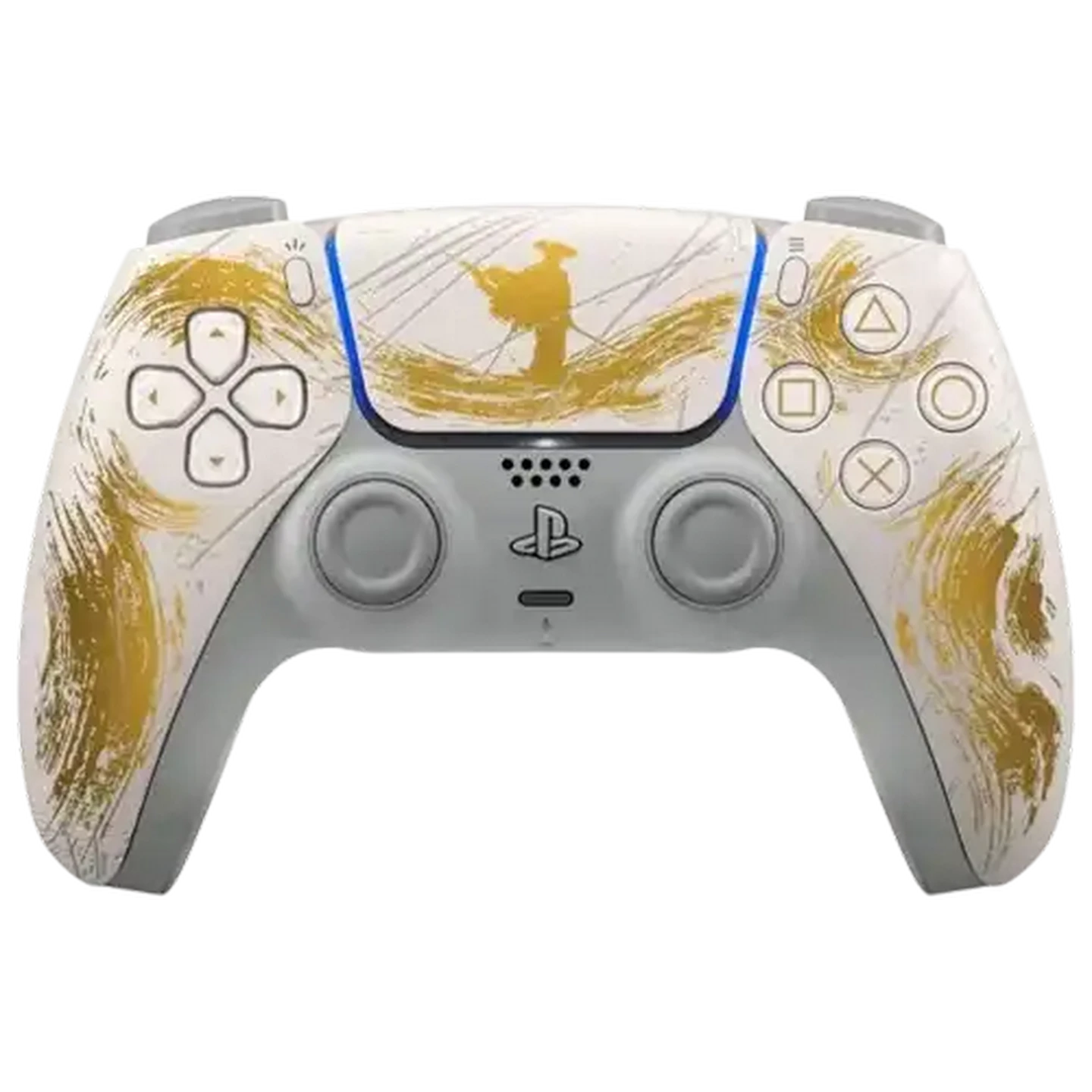 Image of PlayStation 5 DualSense Gold Ghost of Yōtei Limited Edition Wireless Controller