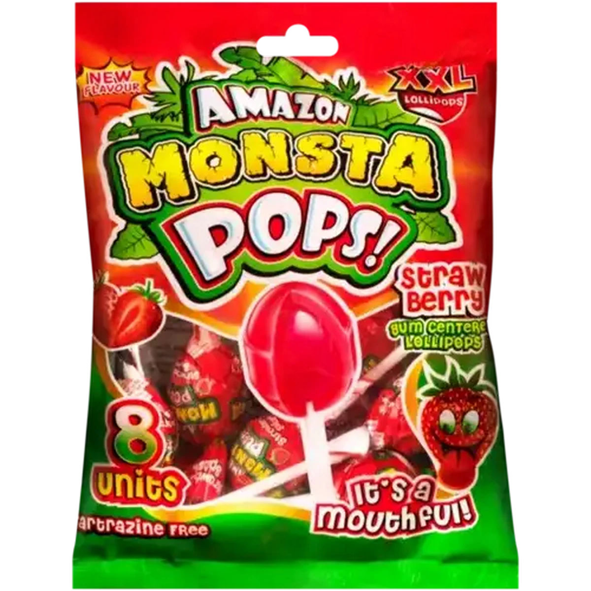 Checkers Sixty60 | Amazon Monsta Pops! Strawberry XXL Gum Centered