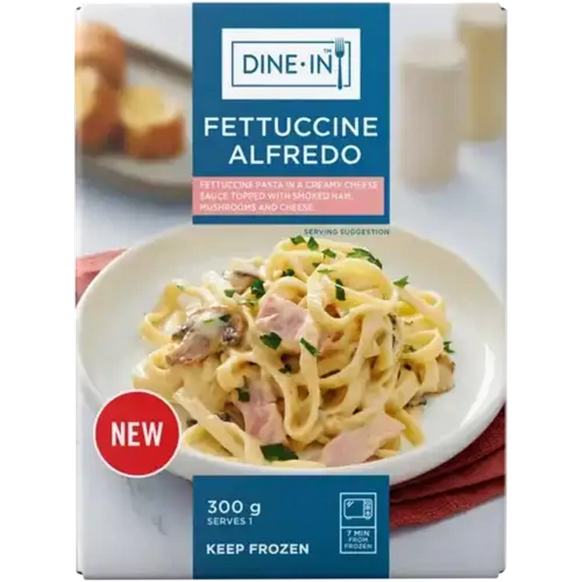 Checkers Sixty60 | Dine-In Frozen Fettuccine Alfredo 300g
