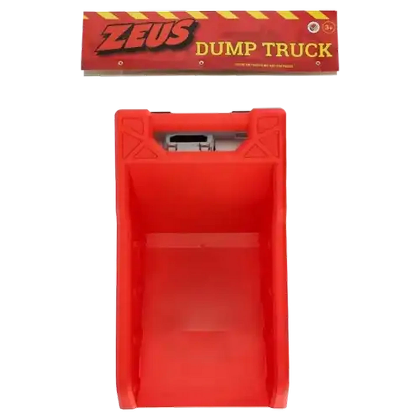 Image of Zeus Red & Grey Dump Truck 36cm