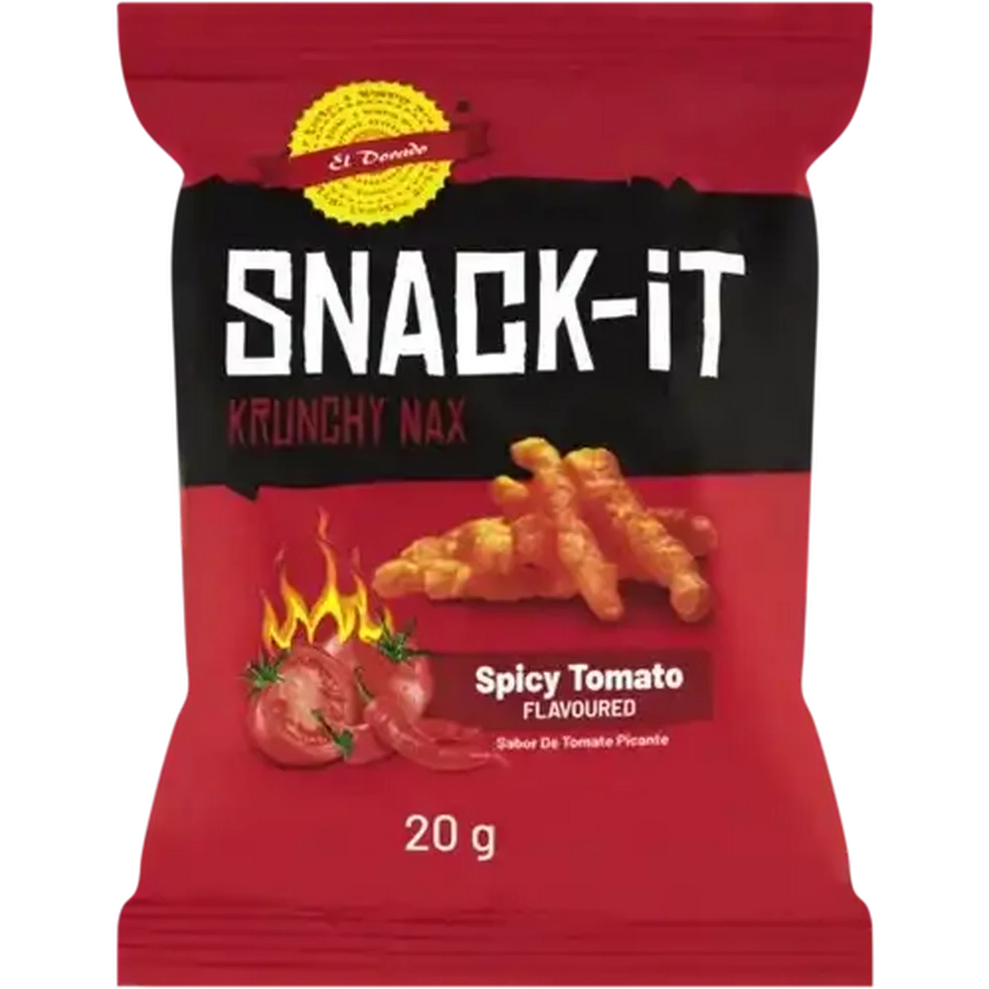 Checkers Sixty60 | Snack-it Spicy Tomato Flavoured Krunchy Nax 20g