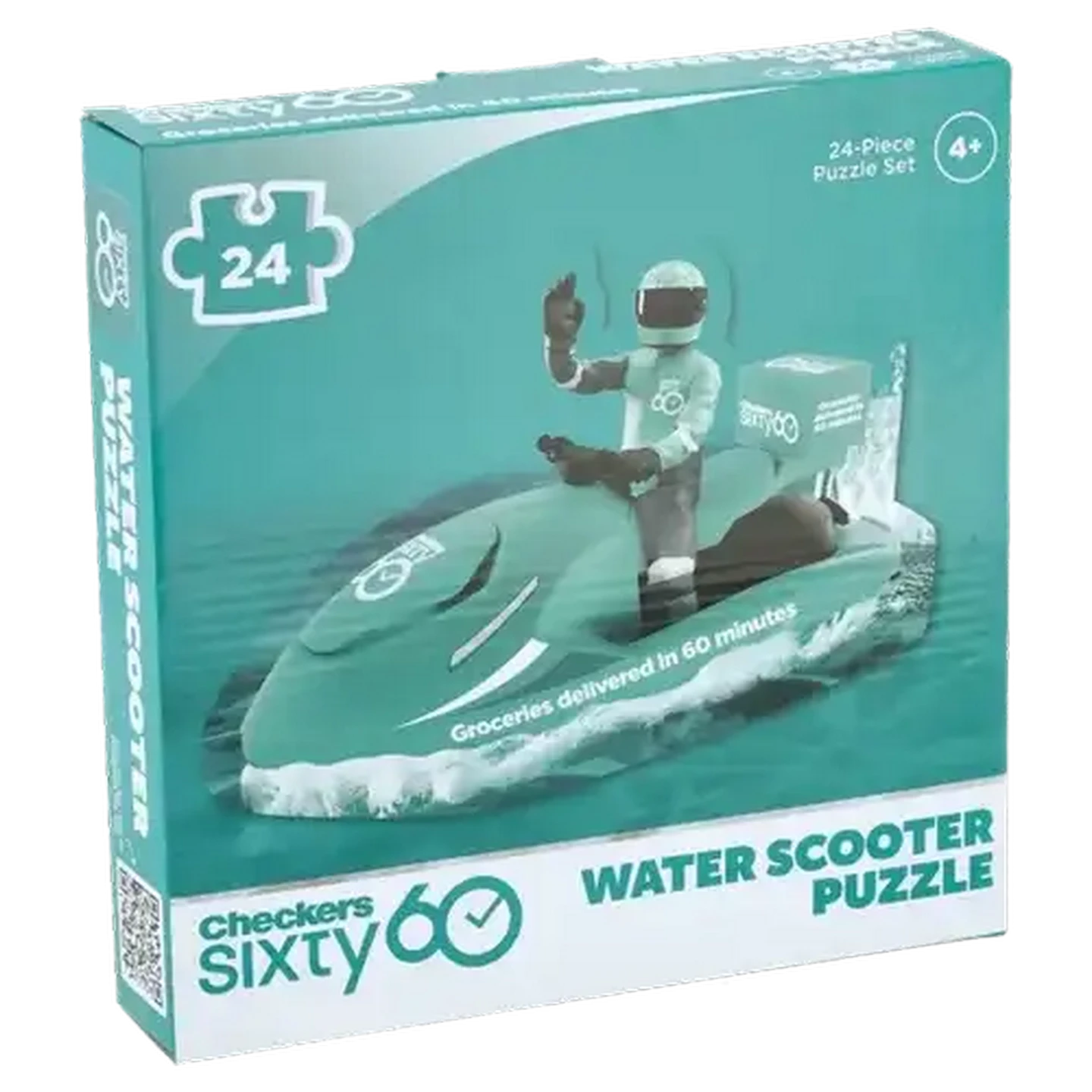 | Sixty60 Checkers ポータブル・アトラクション/Drive Sixty60 Limited Puzzle Shaped Scooter Water 邦楽