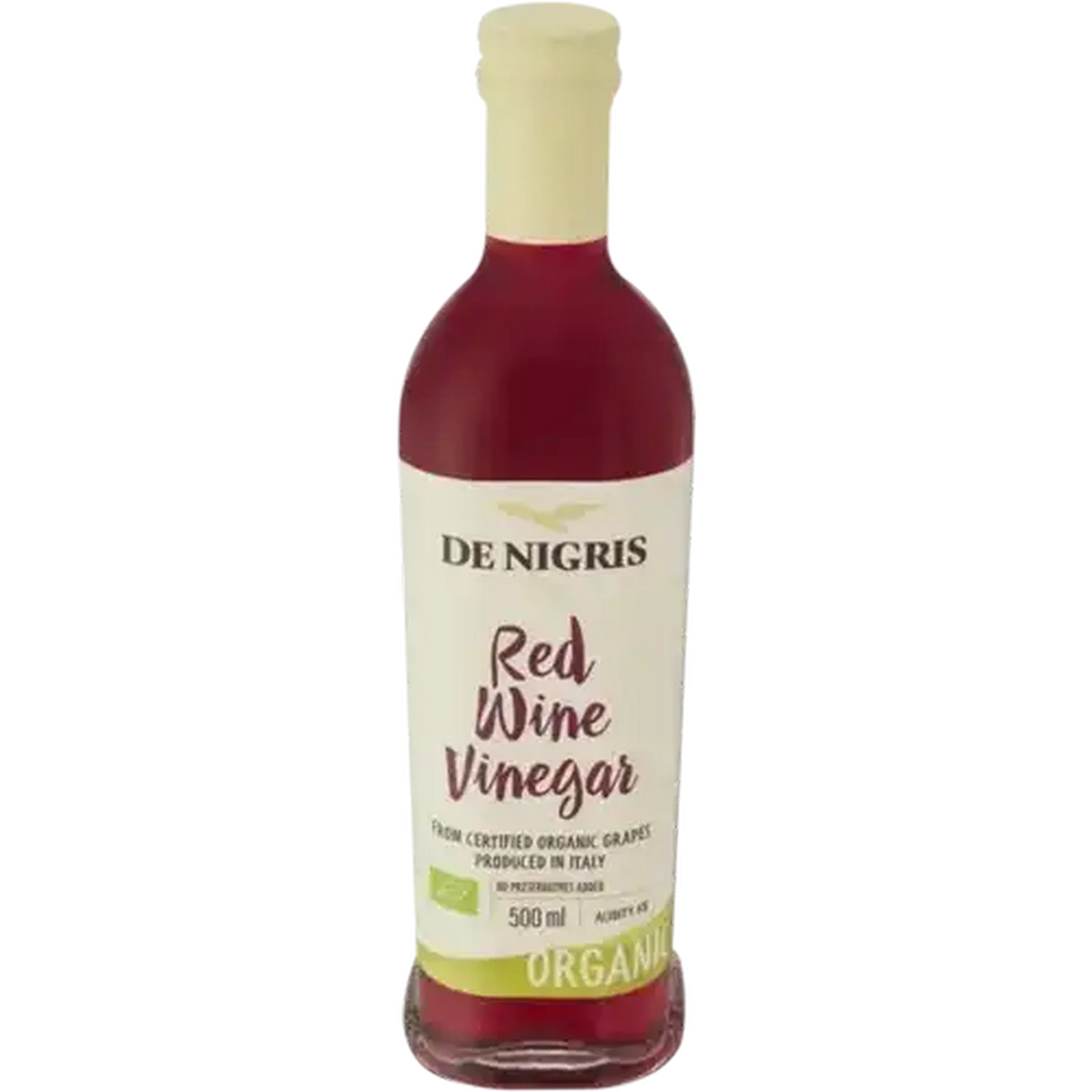 Image of De Nigris Red Wine Vinegar 500ml