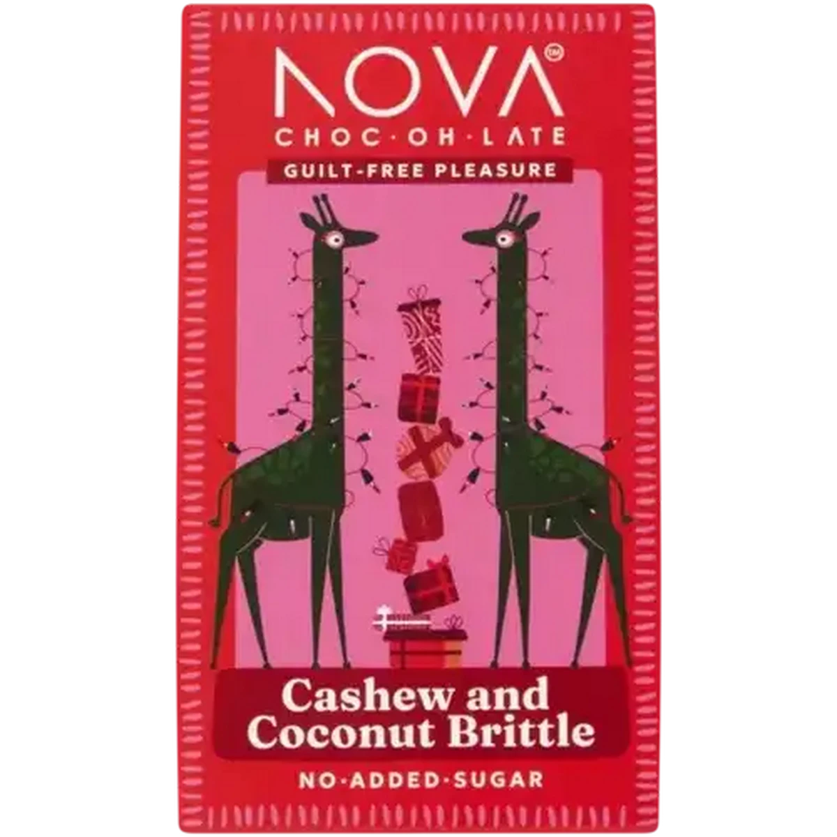 モグワークス パゴラ　1stカラー Checkers Sixty60 | NOVA Chocolate Cashew & Coconut Brittle 60g