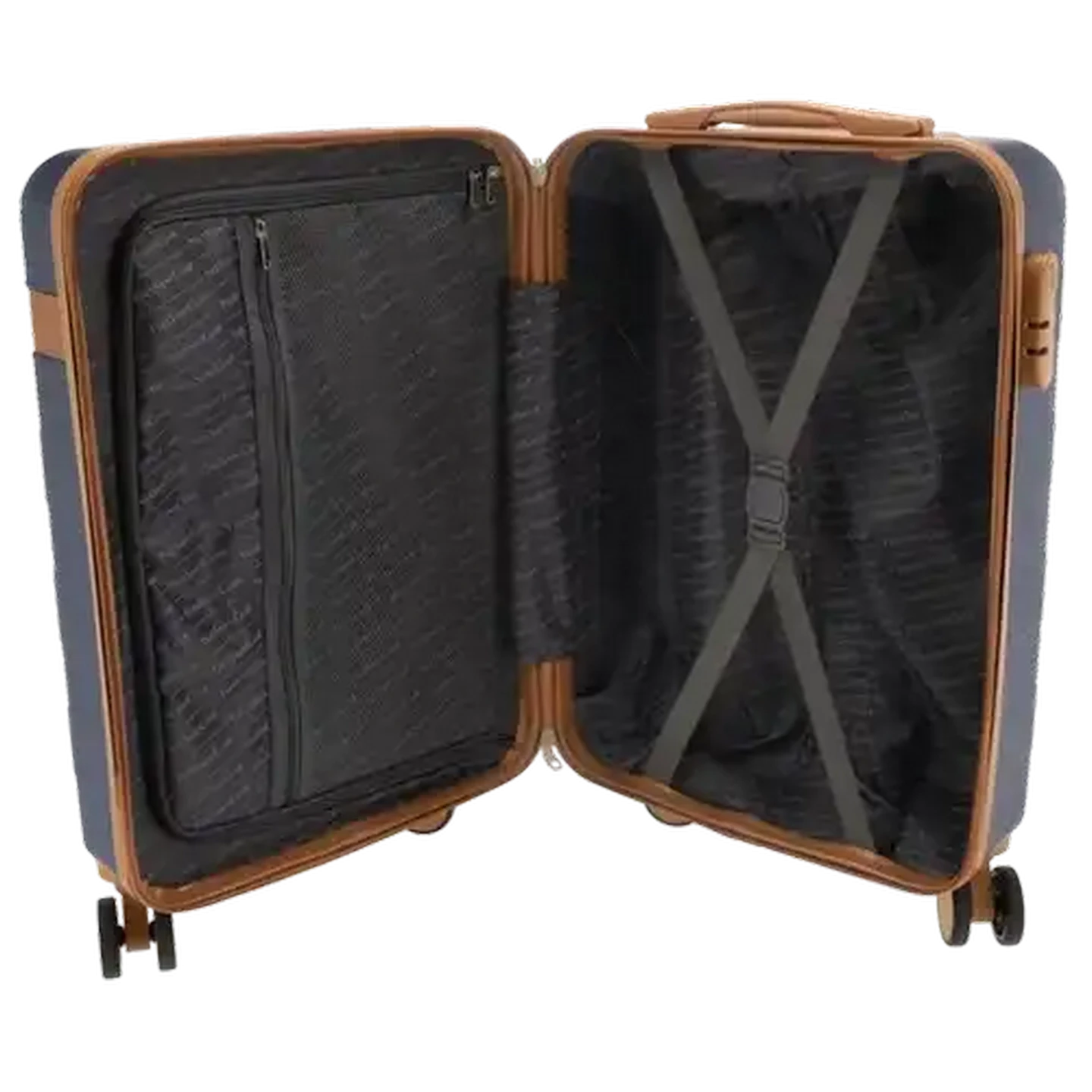 Image of Yves Saint Claire Grand Navy Medium Trolley Case