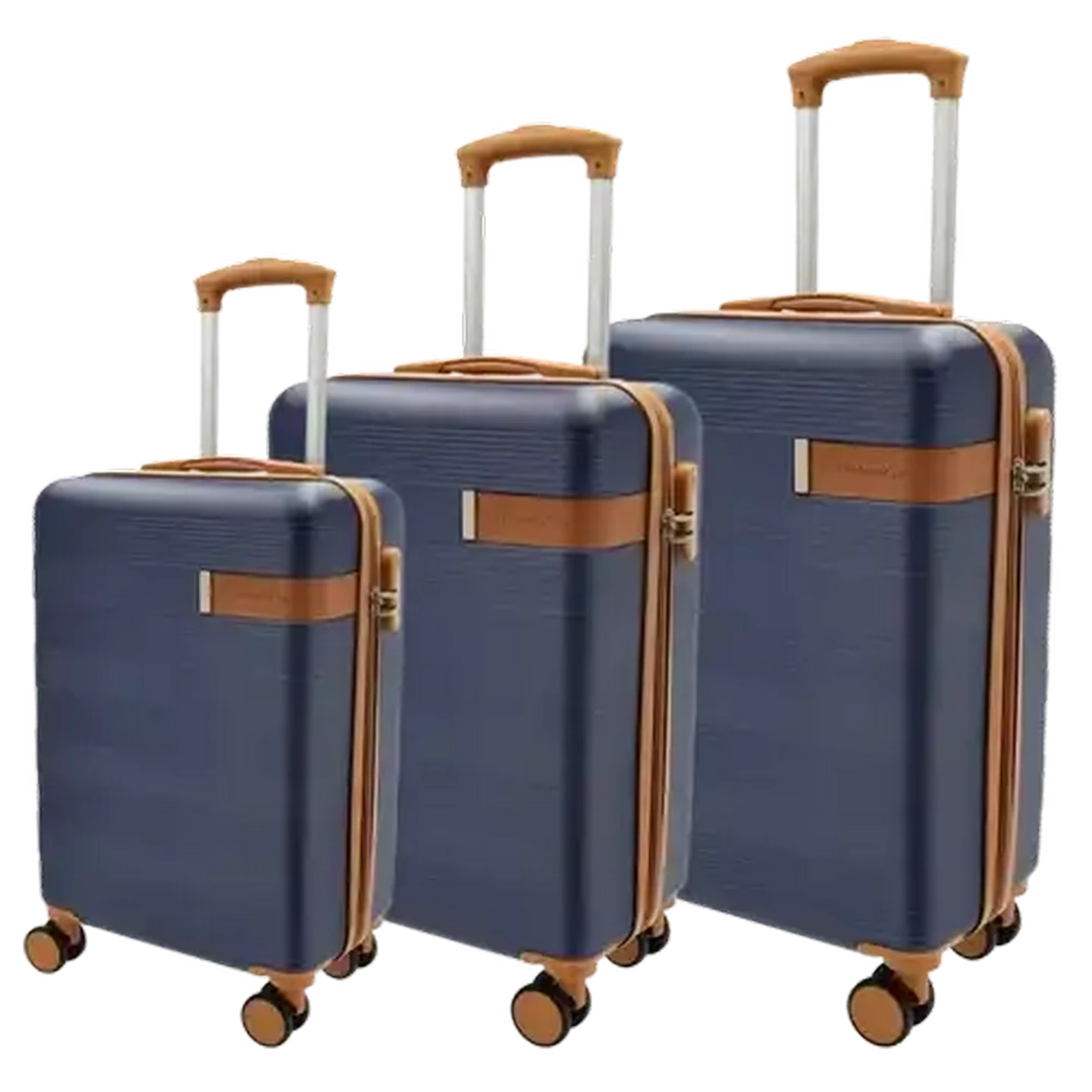 Image of Yves Saint Claire Grand Navy Medium Trolley Case