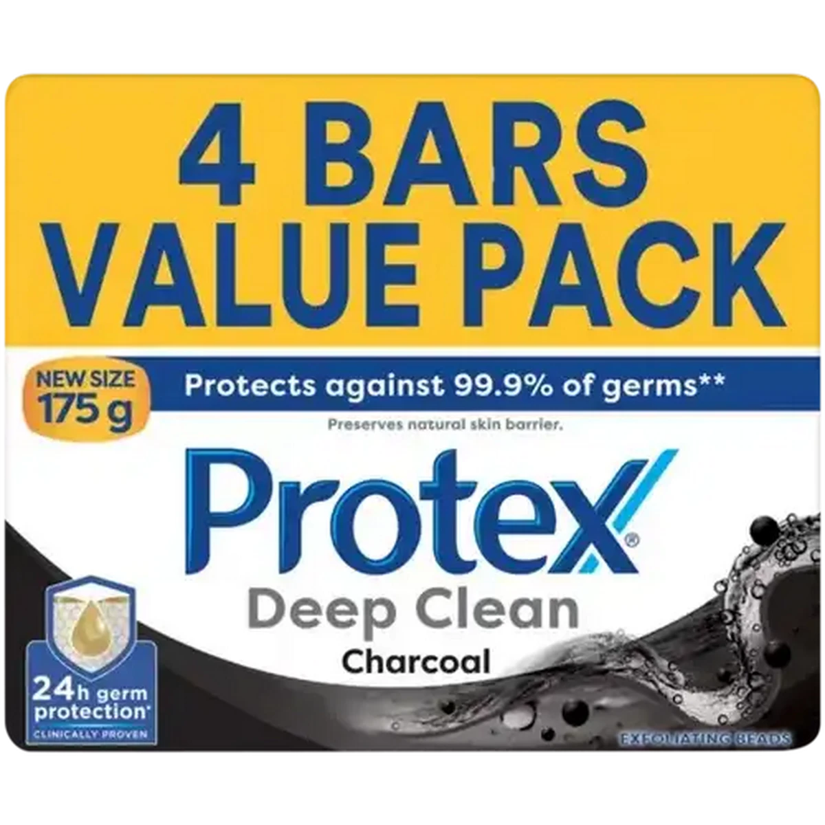 Checkers Sixty60 | Protex Deep Clean Charcoal Bar Soap 4 x 175g
