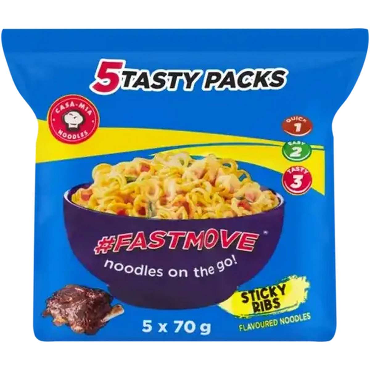 Checkers Sixty60 | Casa-Mia Noodles Fastmove Sticky Ribs Flavoured