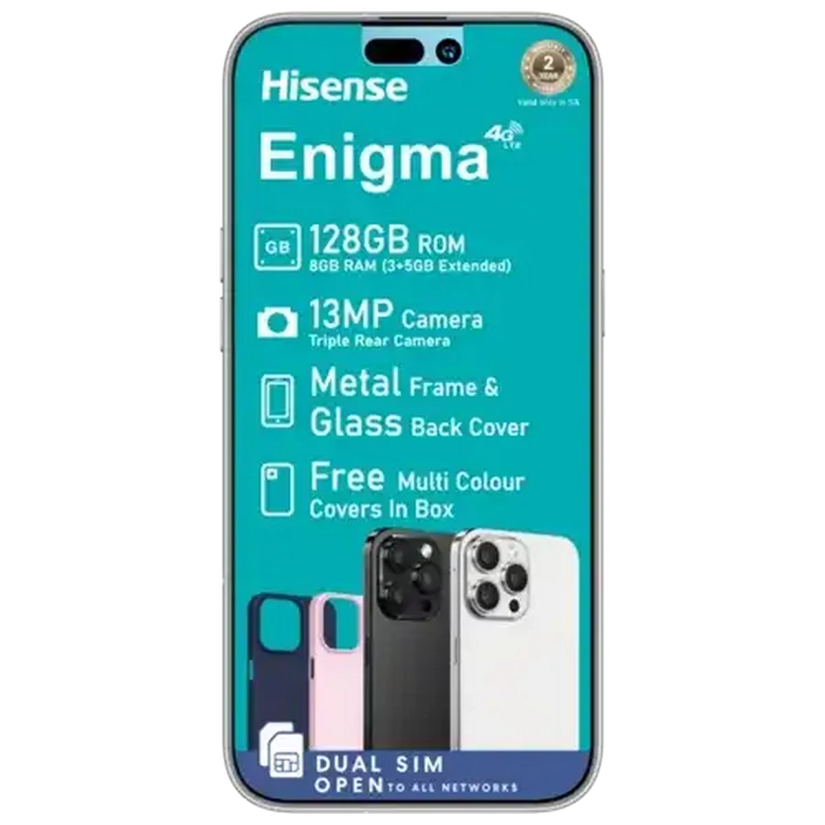 Checkers Sixty60 | Hisense Enigma White Mobile Handset