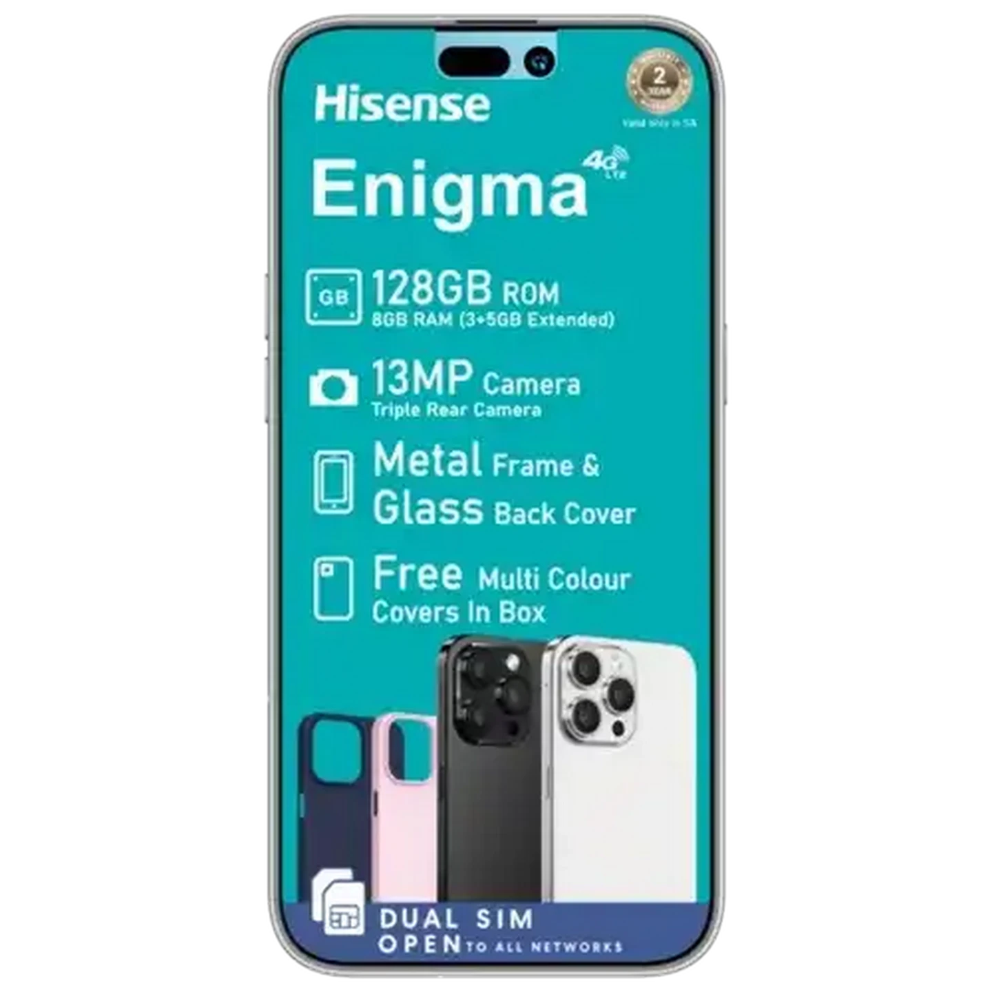 Checkers Sixty60 | Hisense Enigma White Mobile Handset
