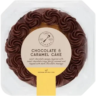 The Bakery Chocolate & Caramel Cake 18cm