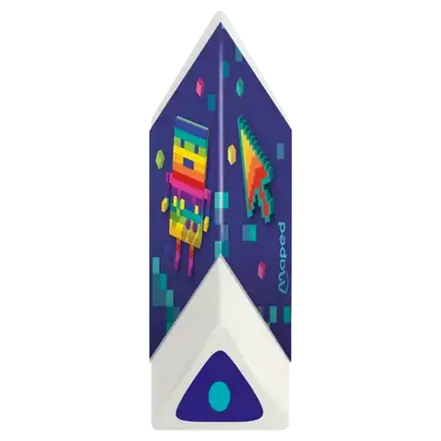 Image of Maped® Pixel Party Pyramid Eraser 3-Pack