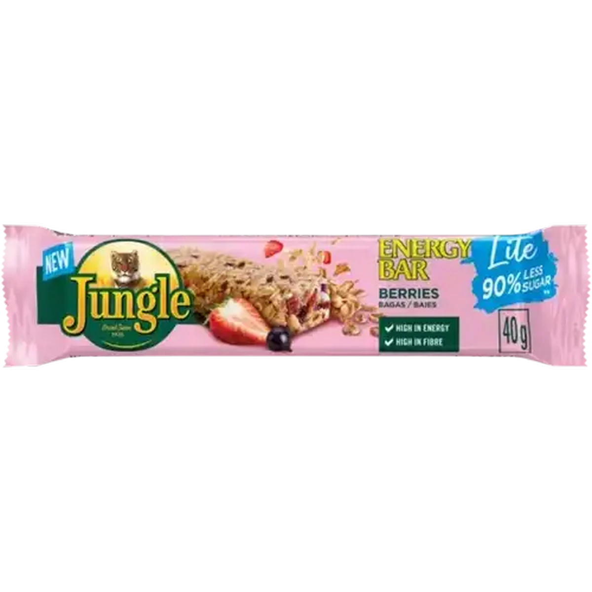 Checkers Sixty60 | Jungle Lite Berries Energy Bar 40g