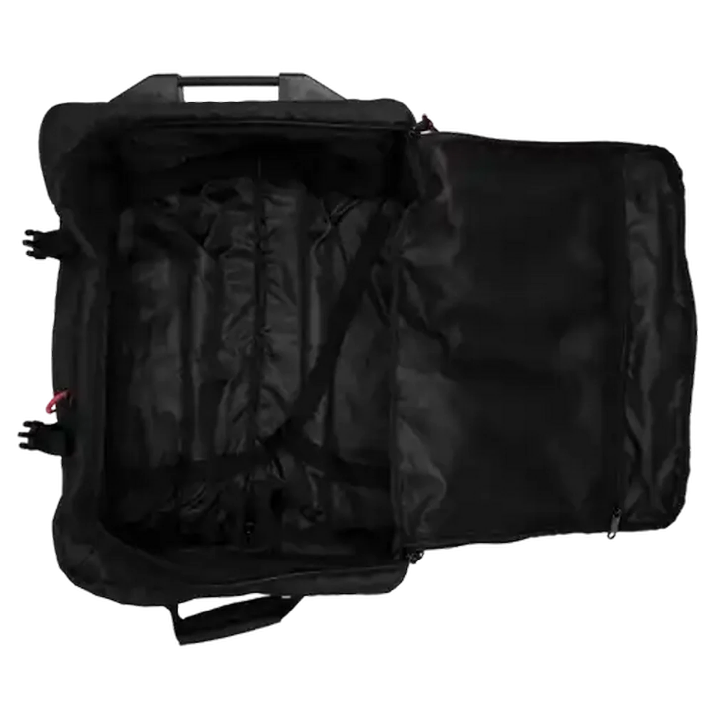 Image of FILA Black Medium Rolling Duffel Bag 55L