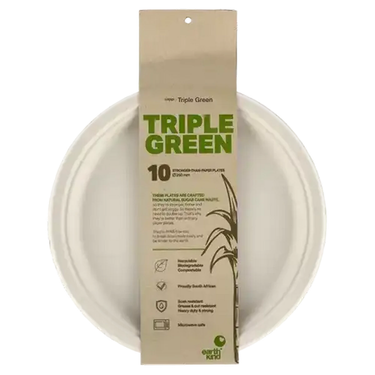 Checkers Sixty60 | Sappi Triple Green Plates 25cm 10-Pack