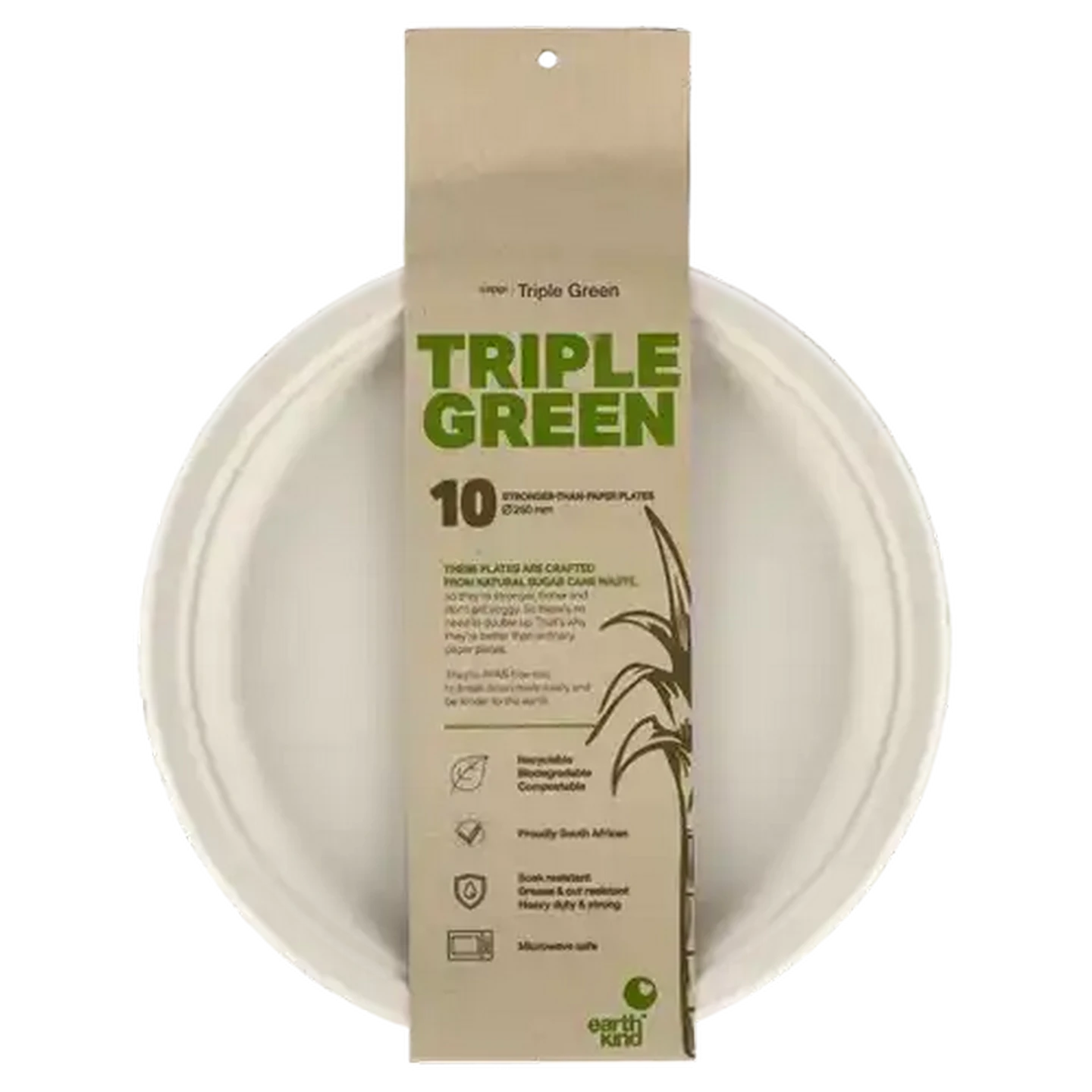 Checkers Sixty60 | Sappi Triple Green Plates 25cm 10-Pack