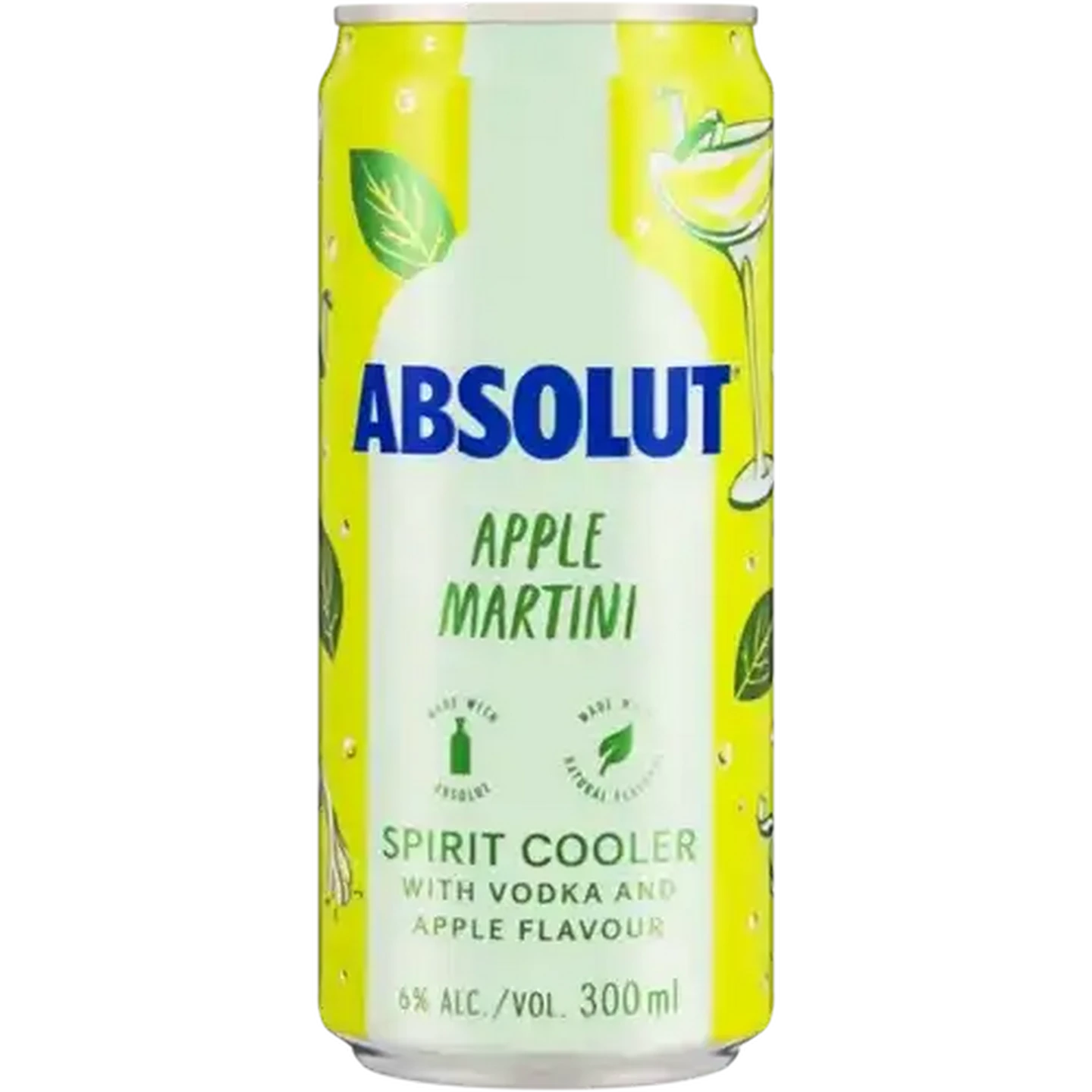 Image of Absolut Apple Martini Spirit Cooler Can 300ml