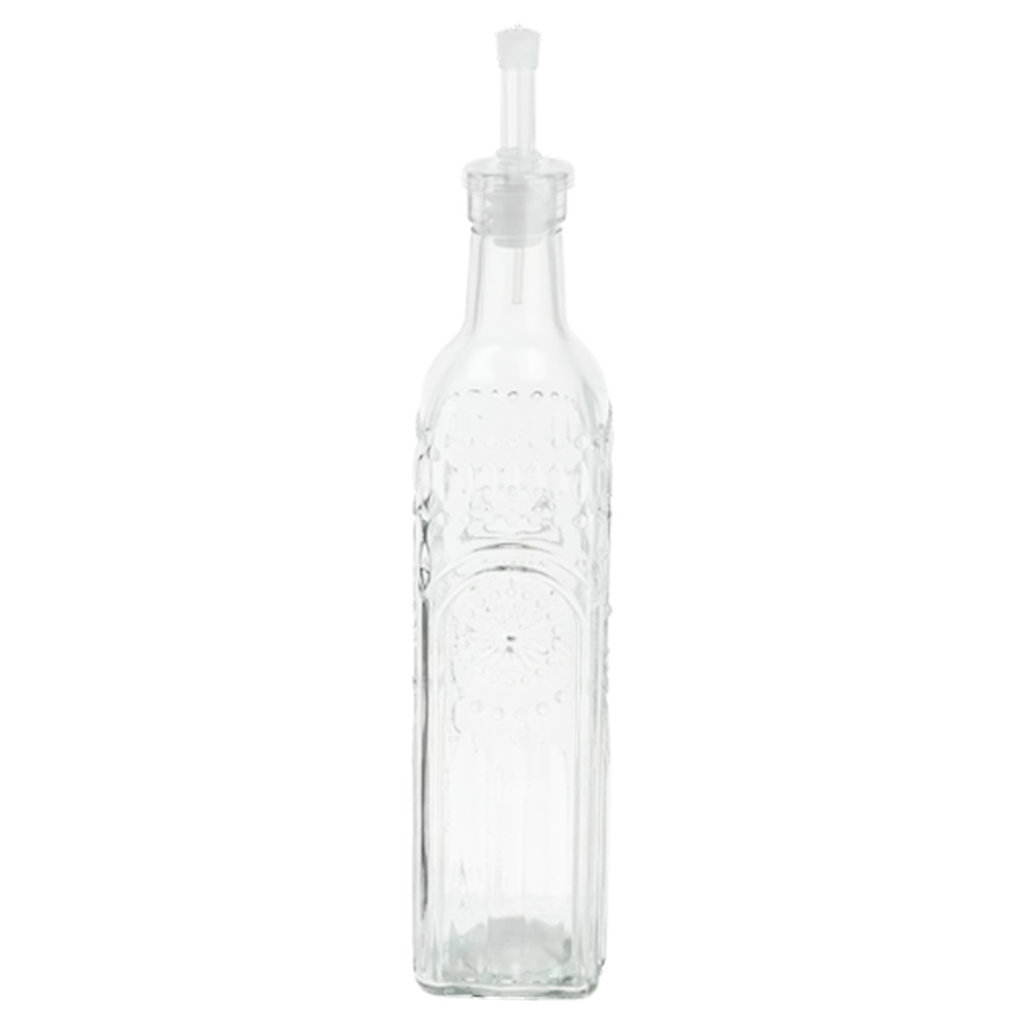 Image of Poetry Oil or Vinegar Glass Bottle 530ml (Colour May Vary)
