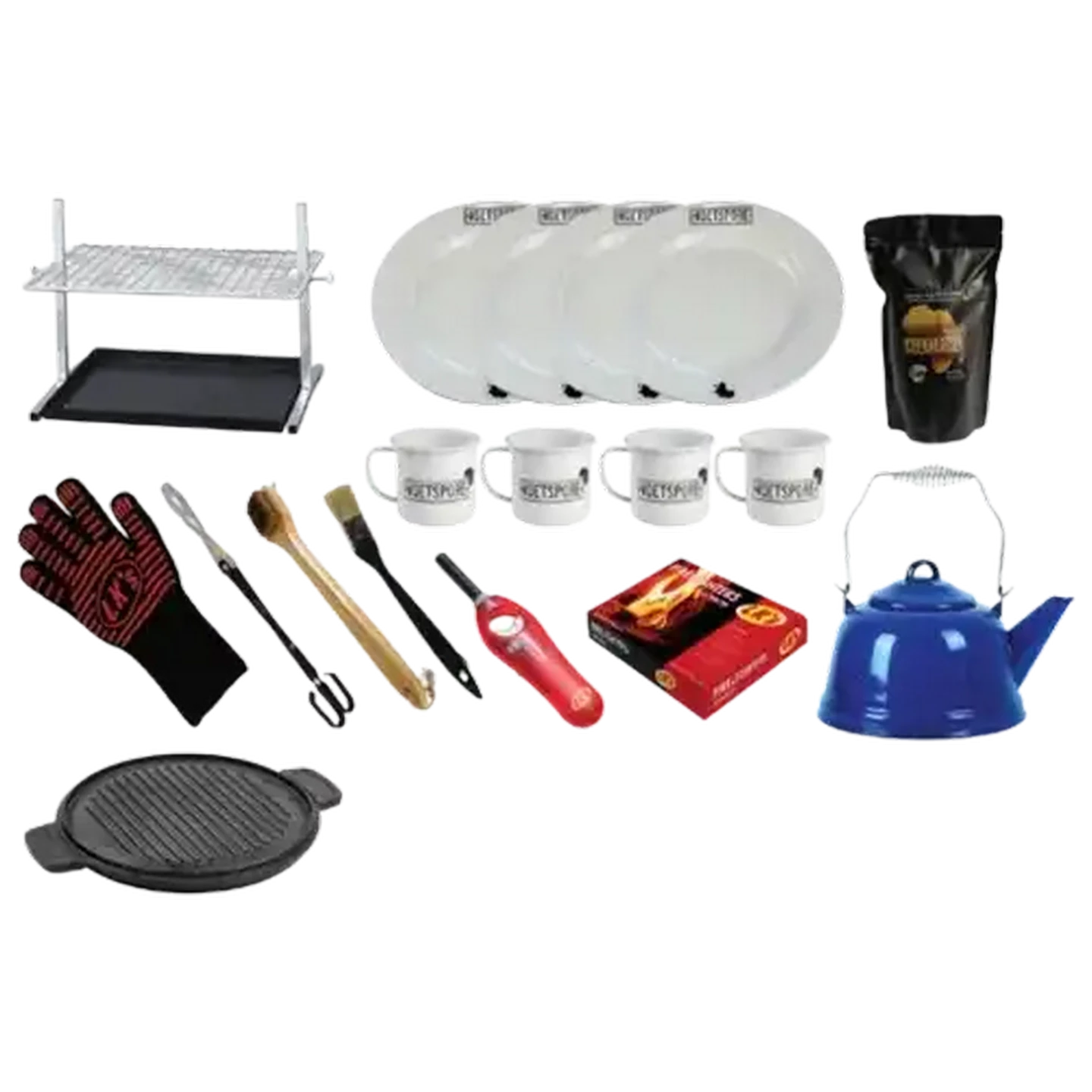 MIREYフルセット Checkers Sixty60 | LK's Complete Voetspore Braai Accessory Kit