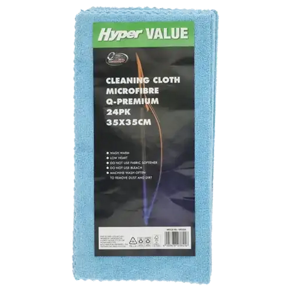 Checkers Sixty60 | Hyper Value Q-Premium Microfibre Cleaning Cloth 24-Pack