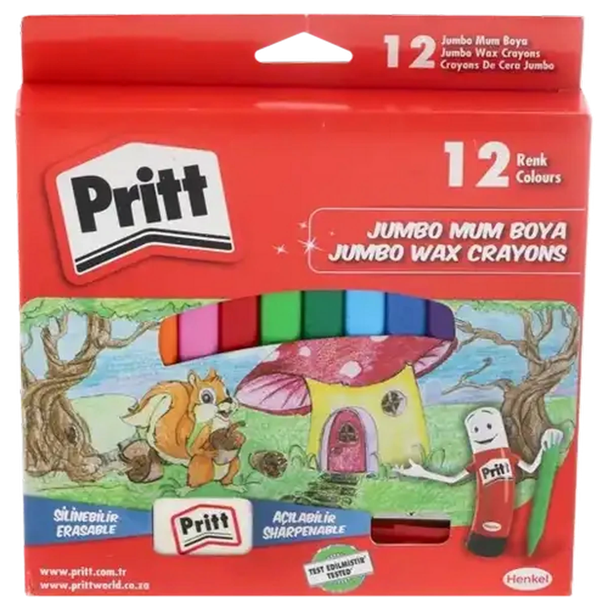 Checkers Sixty60 | Pritt Jumbo Wax Crayons 12-Pack